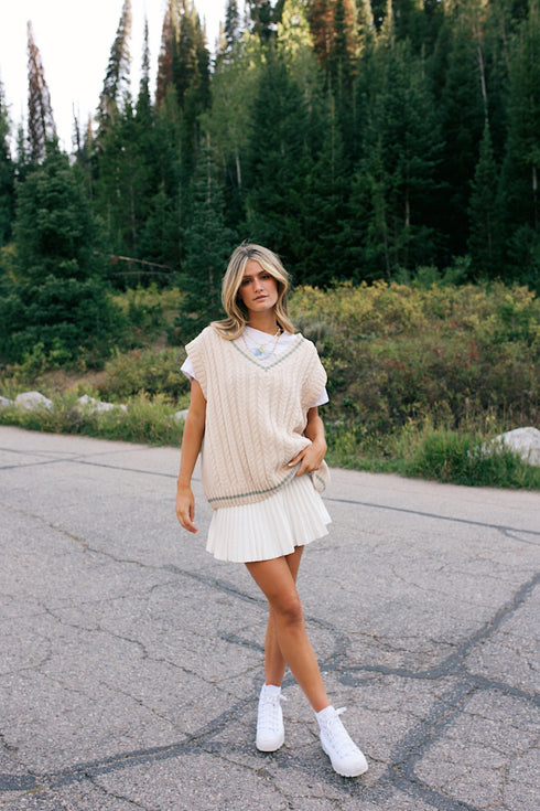 Cloud Nine Knit Vest *RESTOCKED*